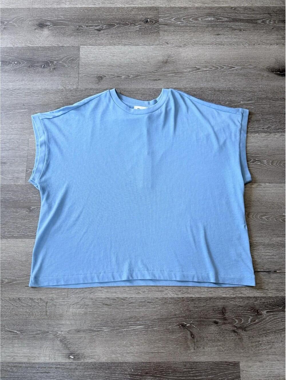 Elwood Cotton Mixed T-shirt Crewneck Men’s Large Blue Light Muscle Tank